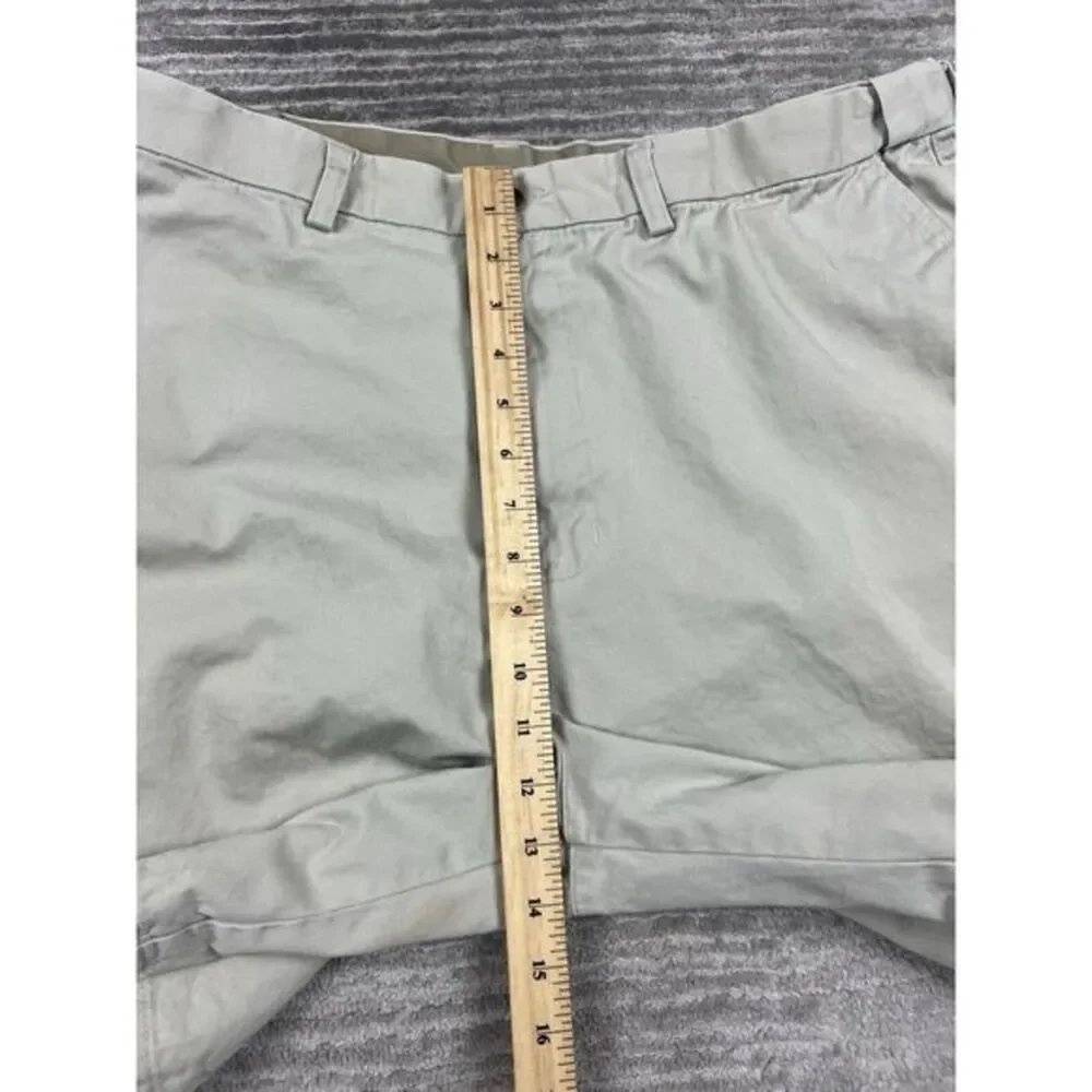 Farah Shorts Mens 40 Beige‎ Expandable Waist 100% Cotton Chino